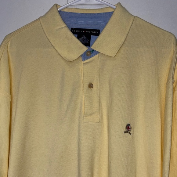 Tommy Hilfiger Soft Yellow Polo Shirt - Picture 3 of 9